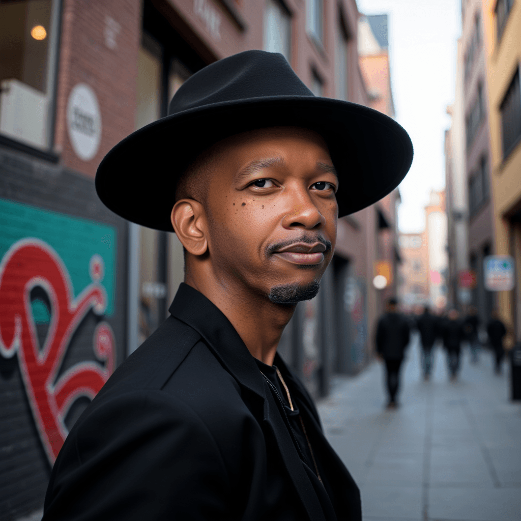 Marcus Bell on the street